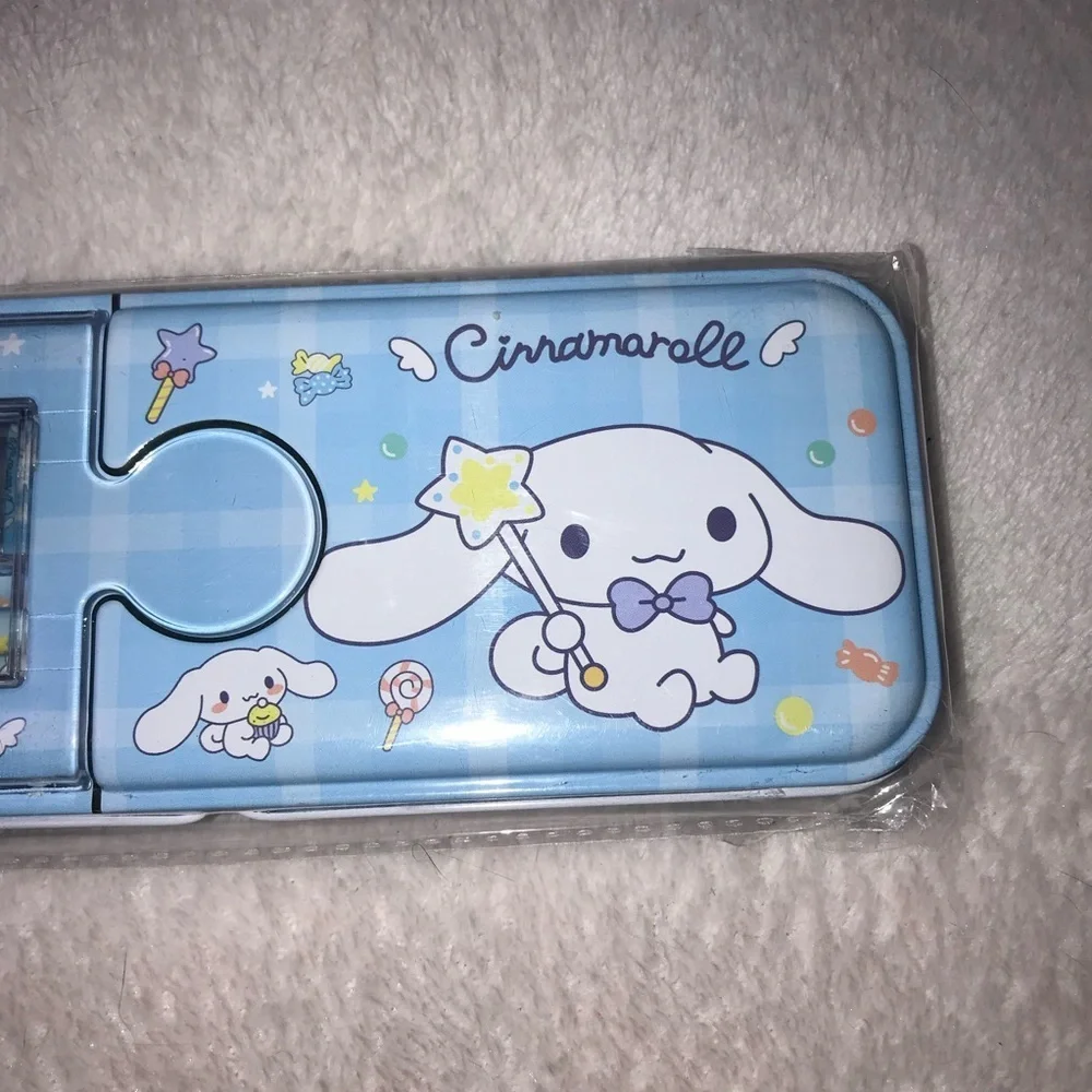 Sanrio character Cinnamoroll Tin Pencil Case New